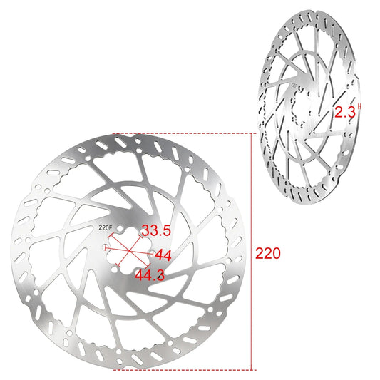 220MM 2.3MM THICK ROTOR FOR SURRON TYPE BIKES