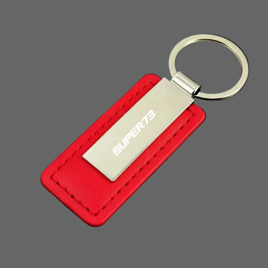 Super 73 Leather Keychain
