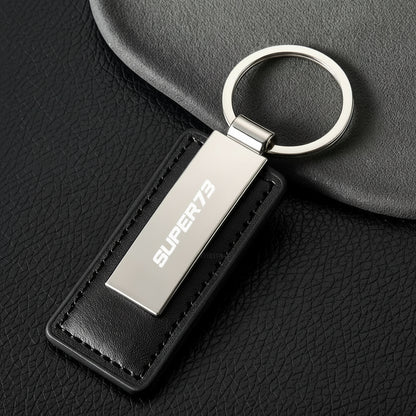 Super 73 Leather Keychain