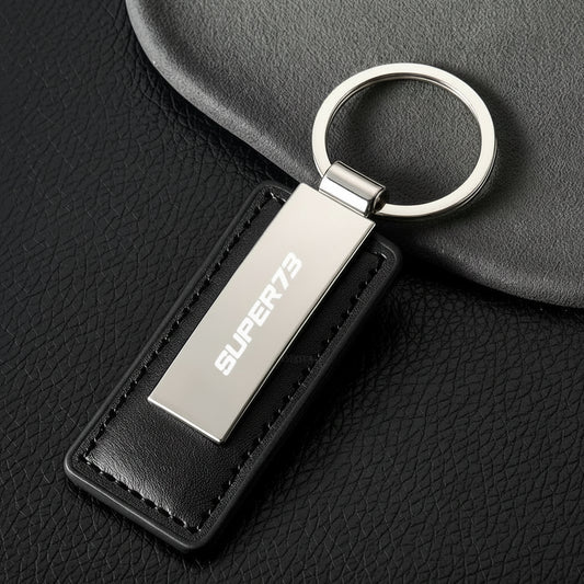 Super 73 Leather Keychain
