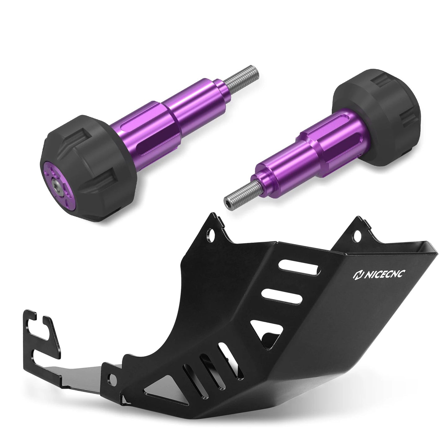 Surron Light Bee Motor Bash Guard With Frame Sliders